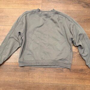 Lululemon Crew Neck Sweatshirt Taupe Size L Relaxed fit